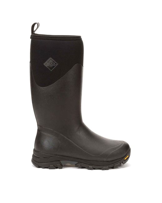 Muck Boot Black Arctic Ice Tall Rubber Wellington Boots for men
