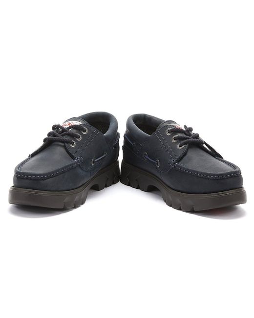 mens navy leather boat shoes
