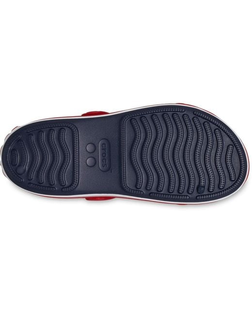CROCSTM Blue Toddler Crocband Play Synthetic/Varsity Sandals