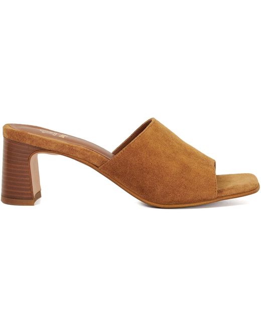 Dune Brown Jule Sandals