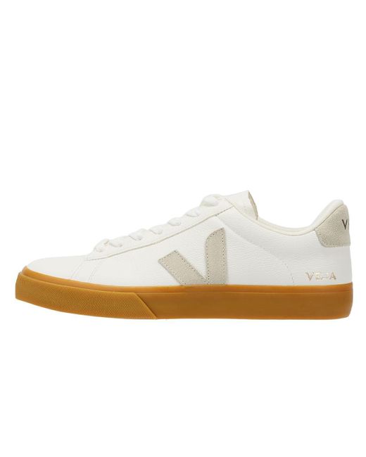 Veja White Campo Men's /natural Trainers