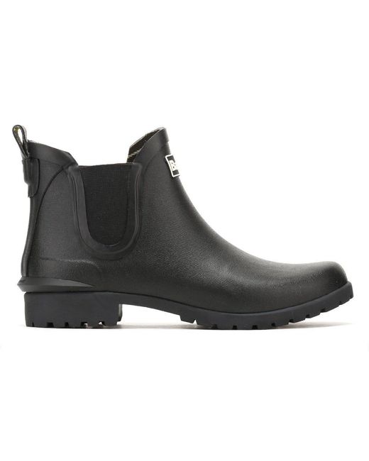 Barbour Black Wilton Chelsea Boots