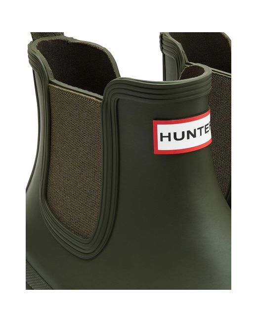 Hunter Black Original Chelsea Boots for men