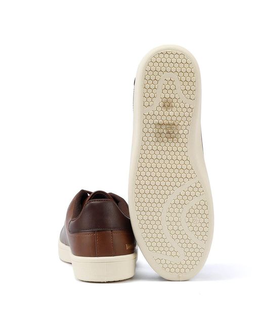 Lambretta Brown Pinball 2 Tan Trainers for men
