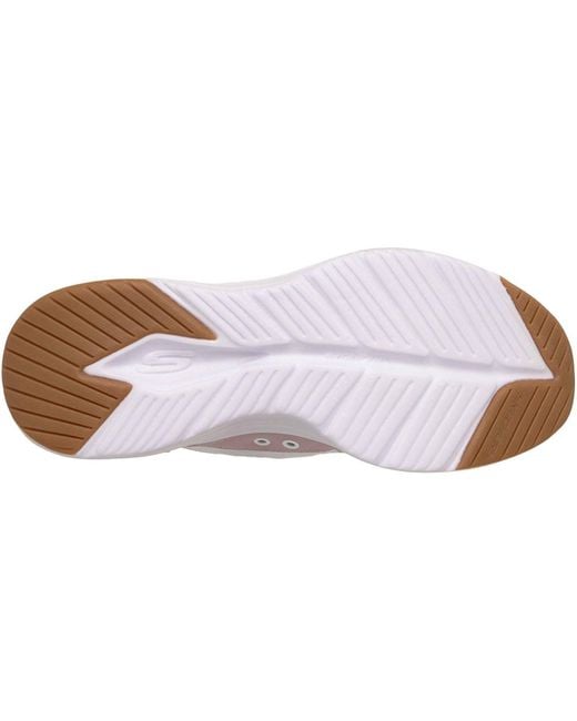 Skechers White Contour Foam Cozy Fit Trainers
