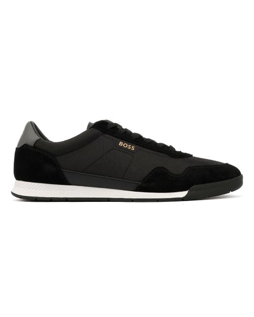 HUGO Titanium Turnschuhe in Black für Herren
