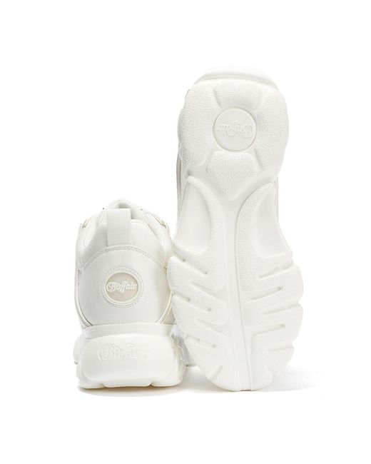 Buffalo White Cld Corin Trainers
