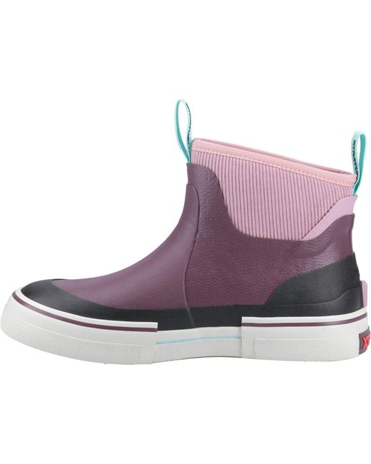 XtraTuf Purple Out Of The Ordinary Rubber Fig Wellington Boots