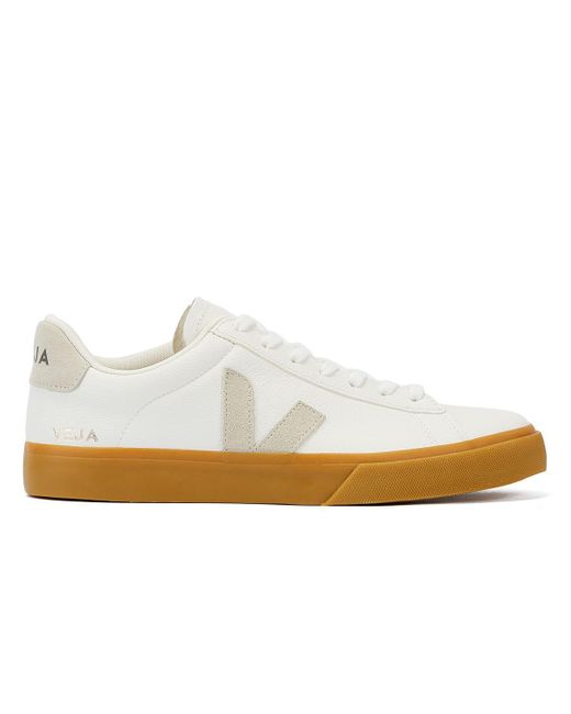 Veja White Campo Men's /natural Trainers