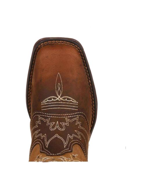 Durango Brown Lady Rebel Leather Nicotine/ Boots