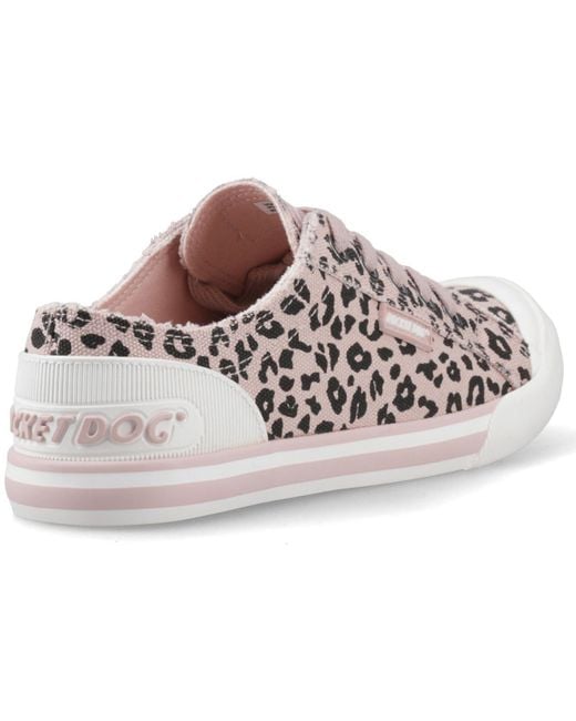 Rocket Dog Gray Jazzin Leon Cotton Light Trainers