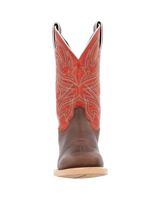 Durango Brown Rebel Pro Leather Worn/Chili Pepper Boots for men