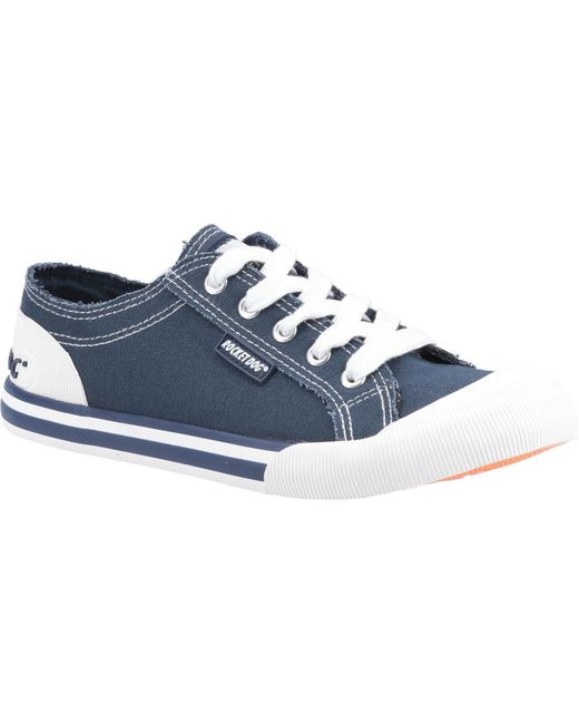 Rocket Dog Blue Jazzin Jersey Trainers