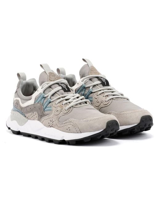 Flower Mountain White Yamano 3 Trainers