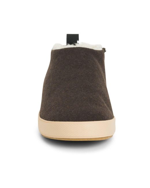 XtraTuf Gray Homer Wool Slippers