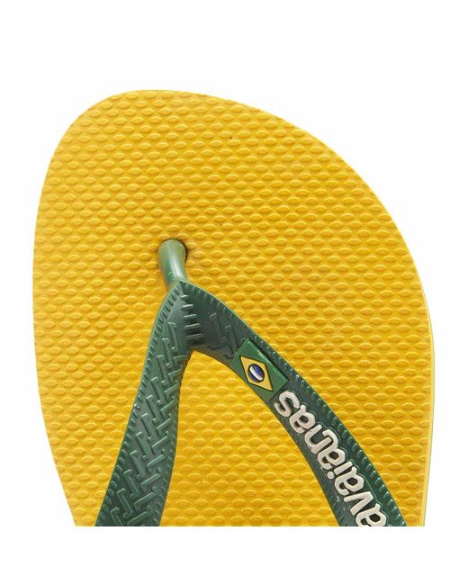 havaianas banana yellow