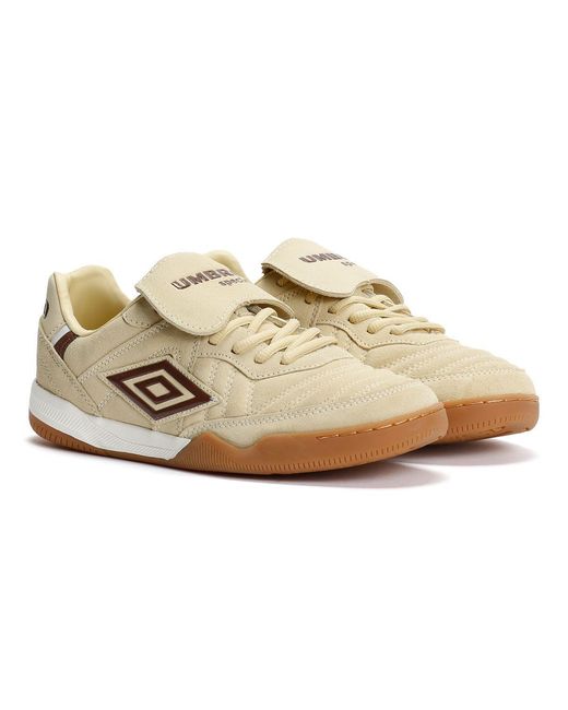 Umbro White Speciali Tr Suede Cream Trainers