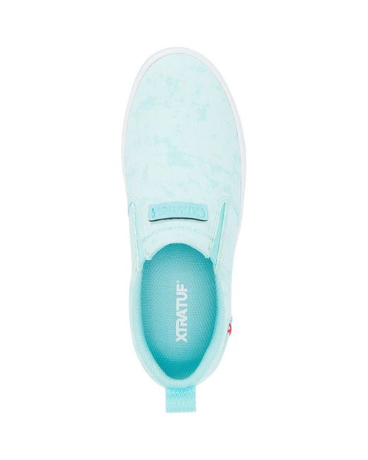 XtraTuf Blue Sharkbyte Sustainable Econyl Trainers