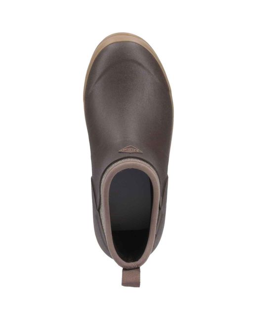 Muck Boot Brown Originals Rubber /Herringbone Wellington Boots