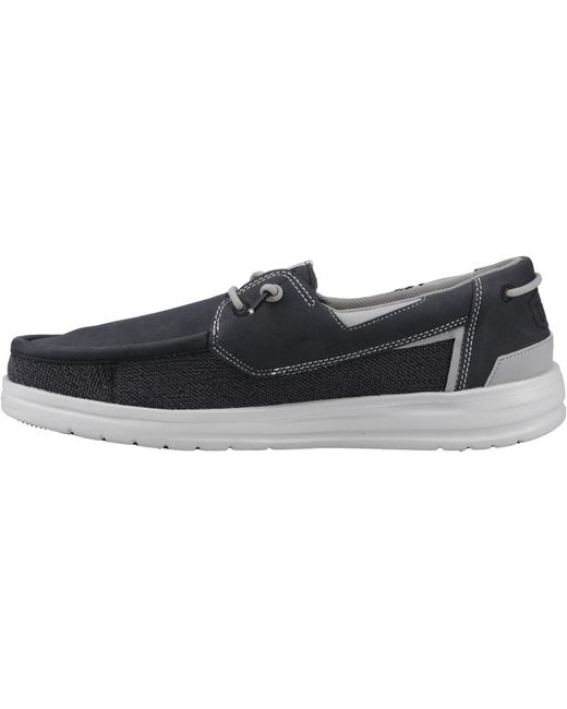 HeyDude Blue Welsh Grip Classic Mesh Cotton Blend /Storm Shoes for men