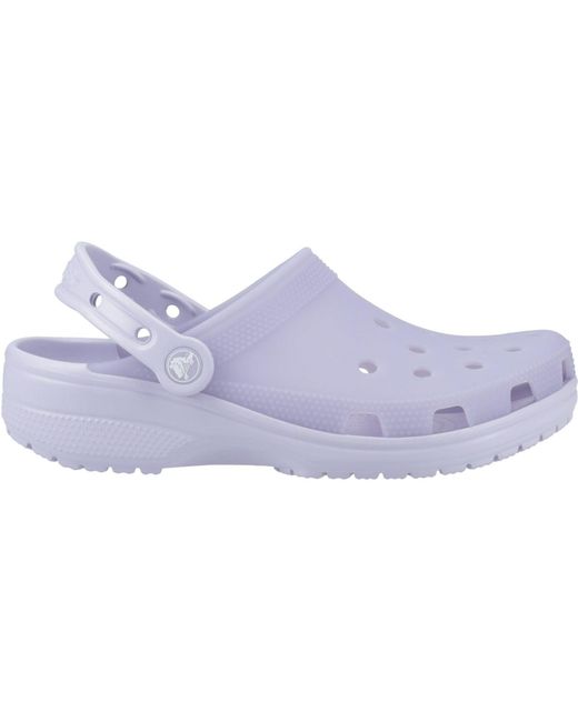 CROCSTM Purple Classic Frosted Synthetic Moon Clogs