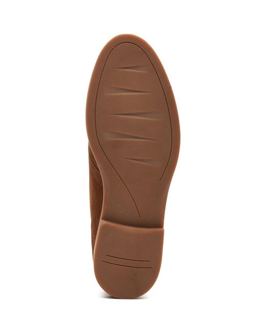 Base London Brown Carlton Chukka Leather Ginger Boots for men