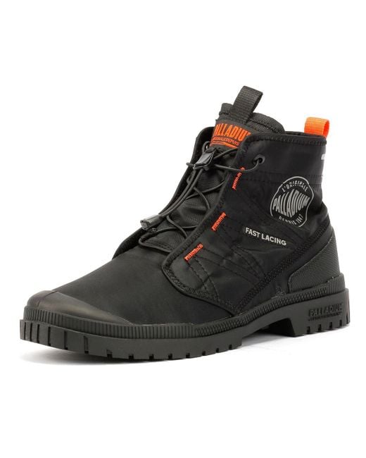 Palladium Black Sp20 Travel Hi Boots