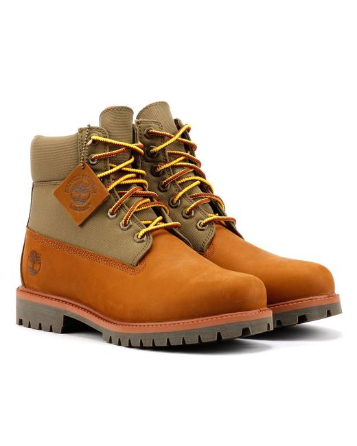 Timberland Brown 6 Inch Premium Workwear Ii Medium Boots for men