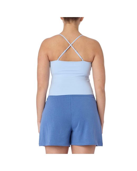 Skechers Blue Goflex Slim Strappy Tank Activewear Tops