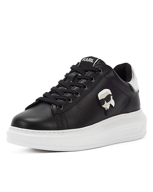 Karl Lagerfeld Black Kapri Karl Ikonic Trainers