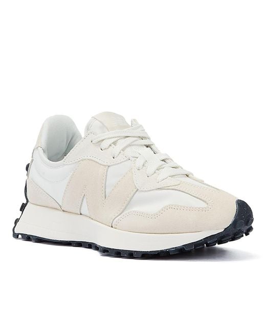 New Balance White 327 Meersalz Sneaker