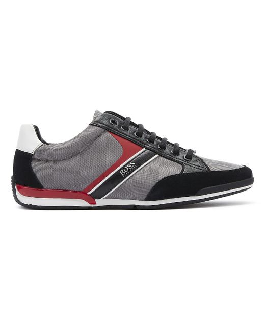 boss saturn low top trainers
