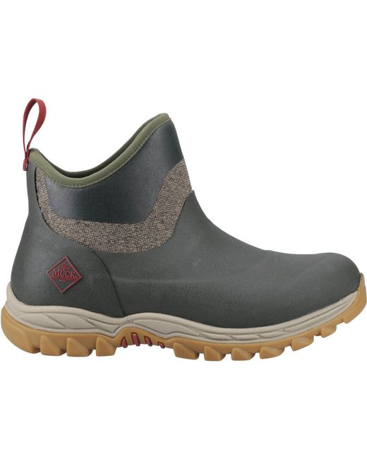 Muck Boot Black Arctic Sport Ii Rubber Wellington Boots