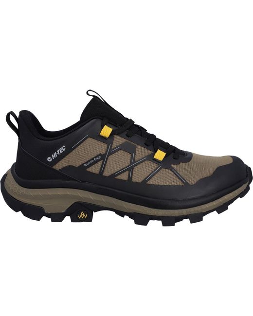 Hi-tec Black Infuse Low Polyester /Walnut Hiking Shoes for men