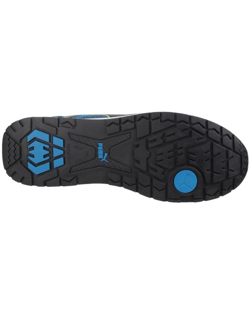 PUMA Blue Blaze Knit Low Textile Safety Sneakers for men