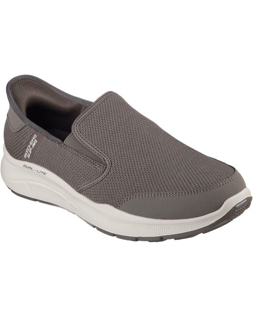 Skechers Gray Slip-ins Relaxed Fit Equalizer 5.0 Trainers for men