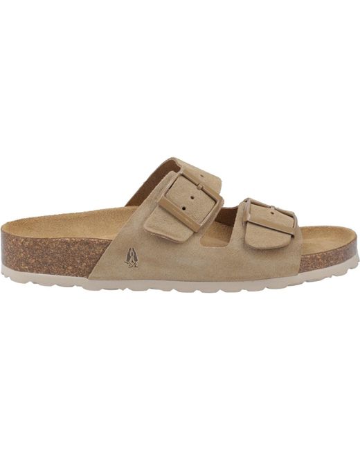 Hush Puppies Brown Blaire Suede Sandals