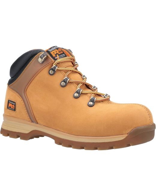 Timberland Brown Splitrock Ct Xt Leather Wheat Safety Boots