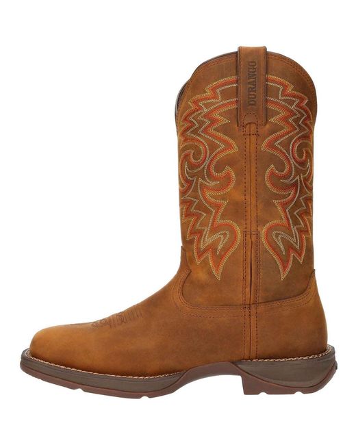 Durango Brown Rebel Leather Russet Boots for men