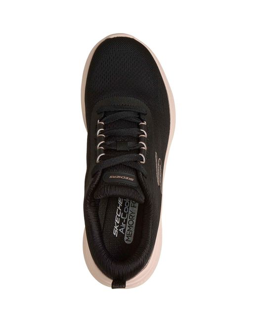 Skechers Black Skech-Lite Pro 2.0 Polyester /Rose Trainers