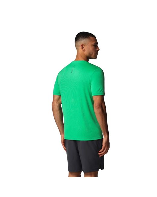 Castore Green Short Sleeve Polyester Activewear T-Shirts for men