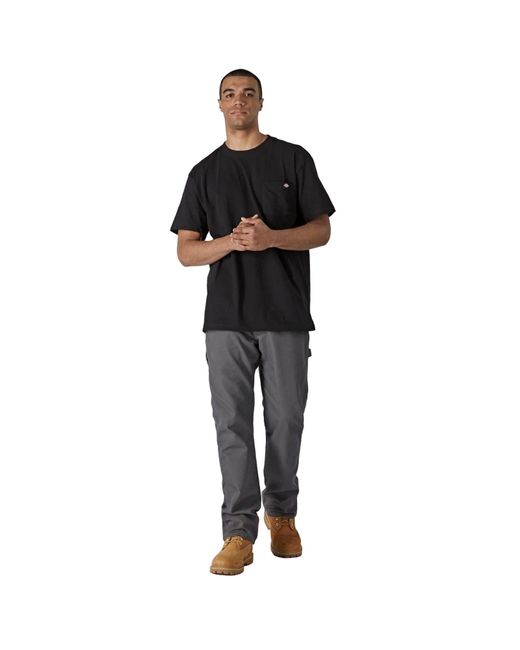 Dickies Black Short Sleeve Cotton for men