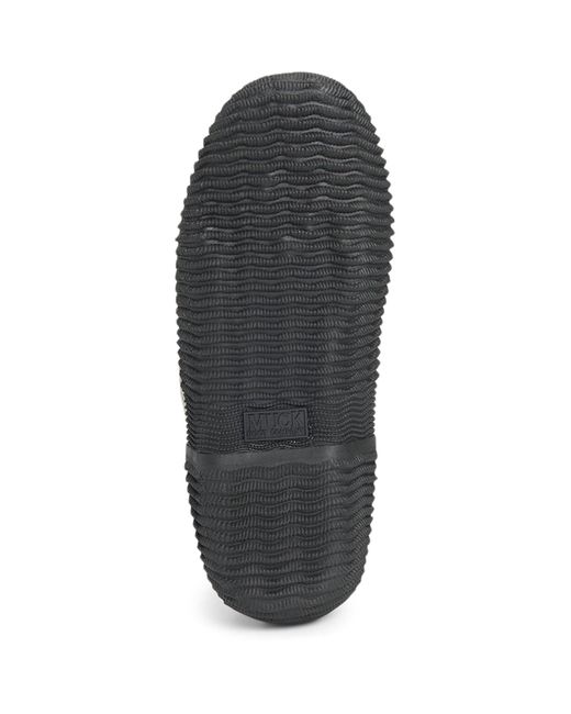 Muck Boot Gray Hale Rubber W/ Fuzzy Herringbone Wellington Boots