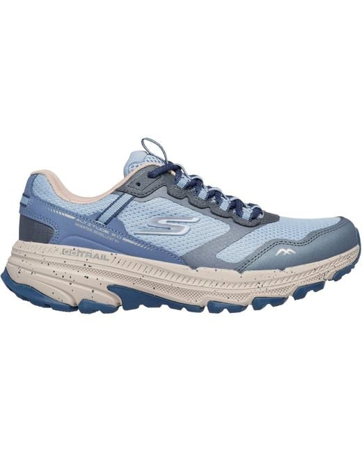 Skechers Blue Go Run Trail Altitude 2.0 Ravine Sneaker Aus Leder