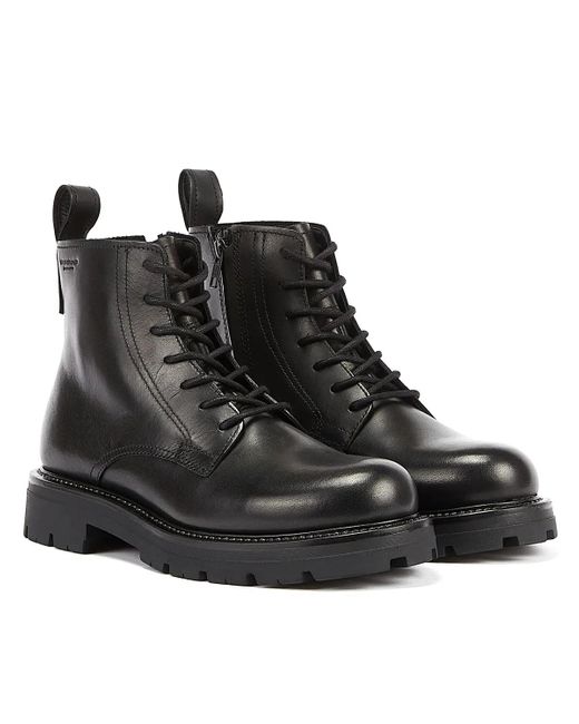 Vagabond Black Cameron Lace Up Men's Boots