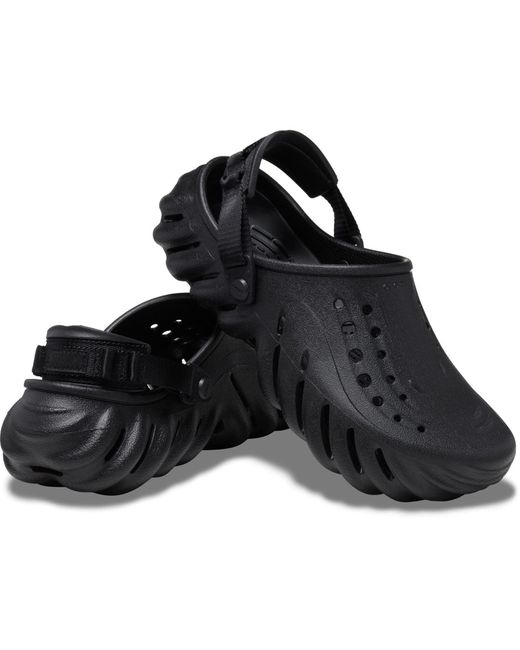 CROCSTM Black Echo Synthetic Clogs