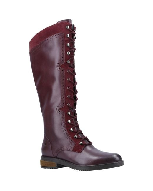 Hush Puppies Red Rudy Wildleder Stiefel