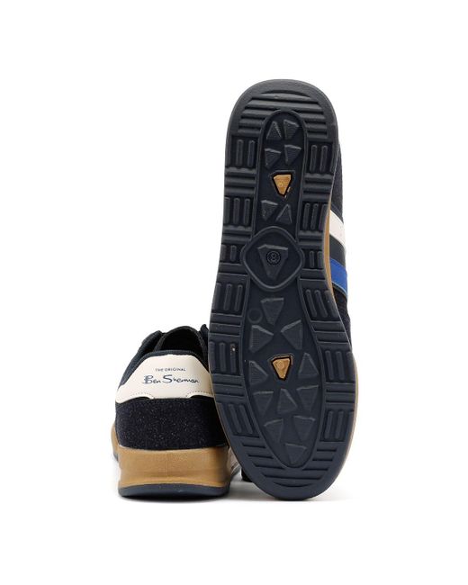 Scarpe da ginnastica da di Ben Sherman in Blue da Uomo