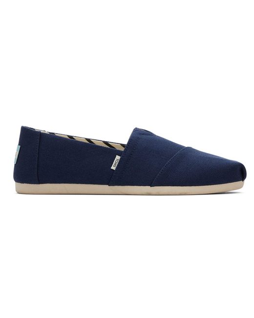 TOMS Blue Alpargata 100% Cotton Espadrilles