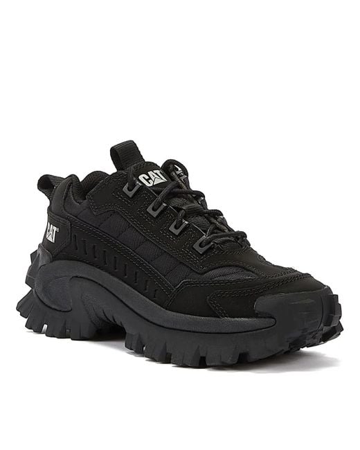 Caterpillar Black Intruder Out Trainers